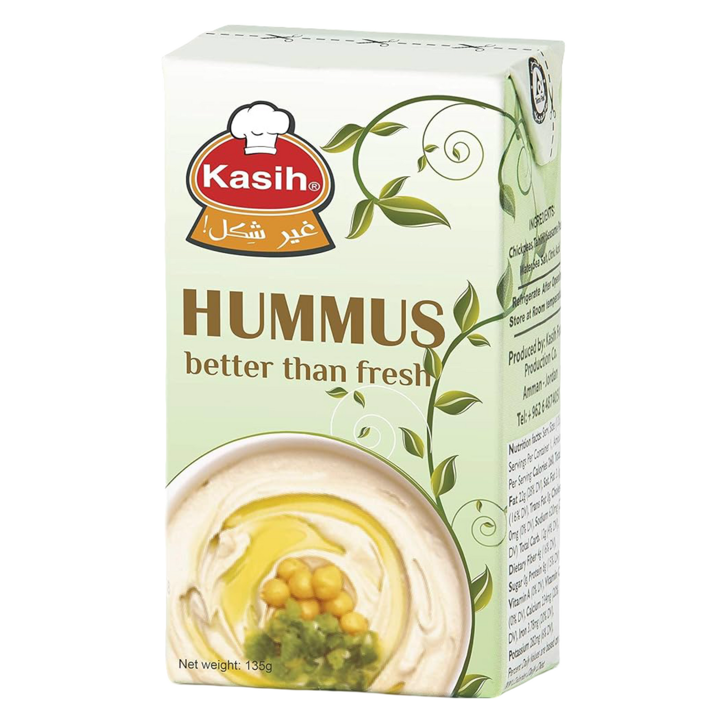Kasih Hummus Tahini 4x135g