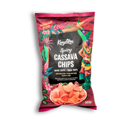 Kingston Spicy Cassava Chips 4X2X500G