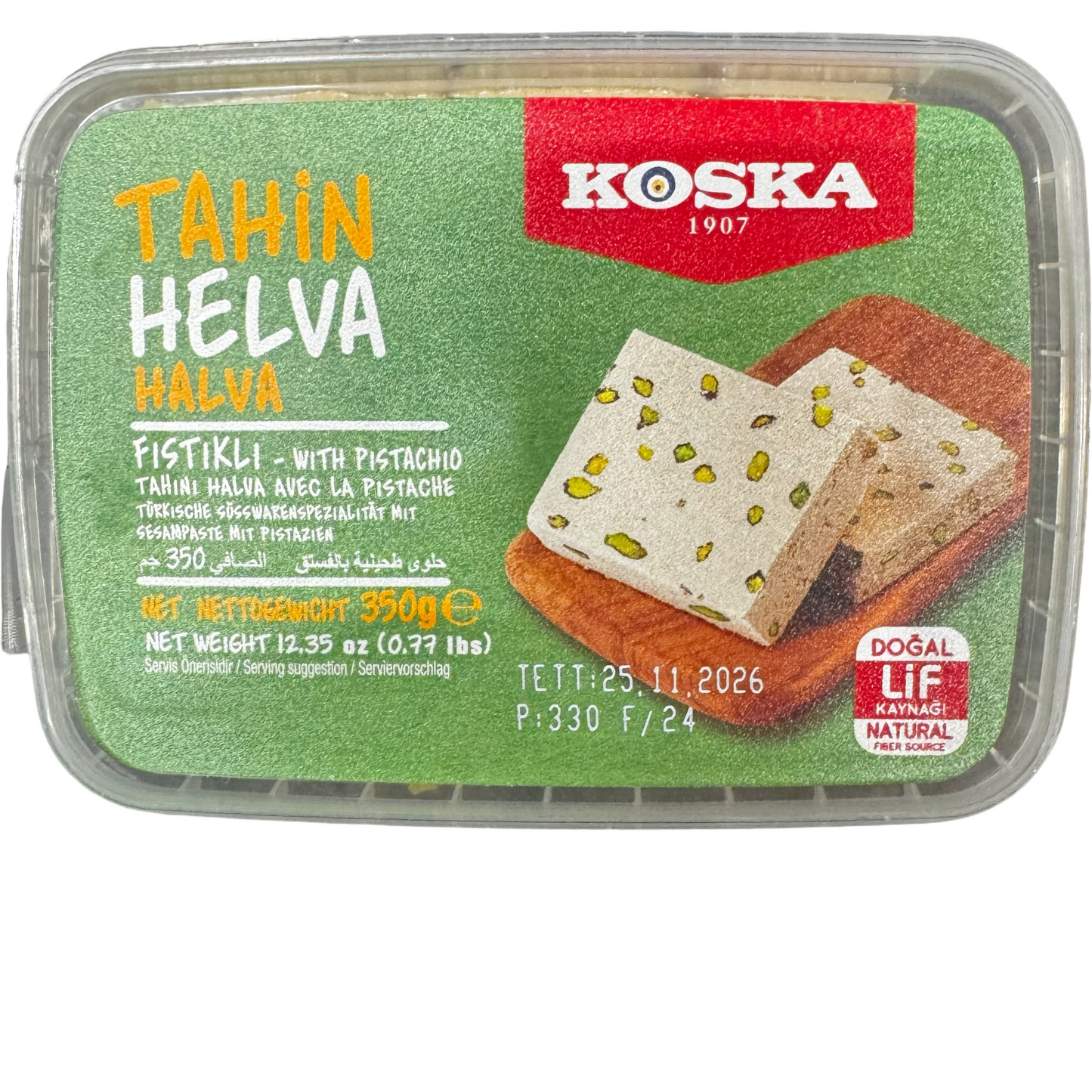 Koska Halva Pistachio 350g