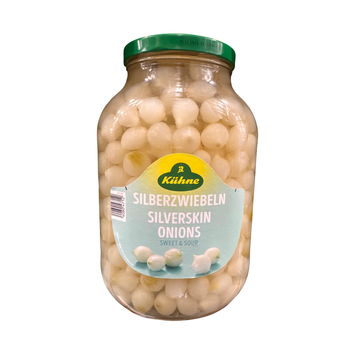 Kuhne Silverskin Onions 2.4kg