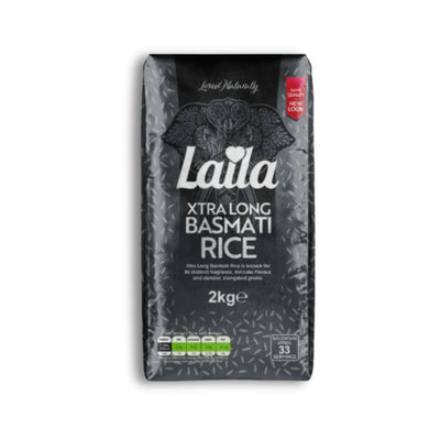 Laila Xtra Long grain Basmati 2kg
