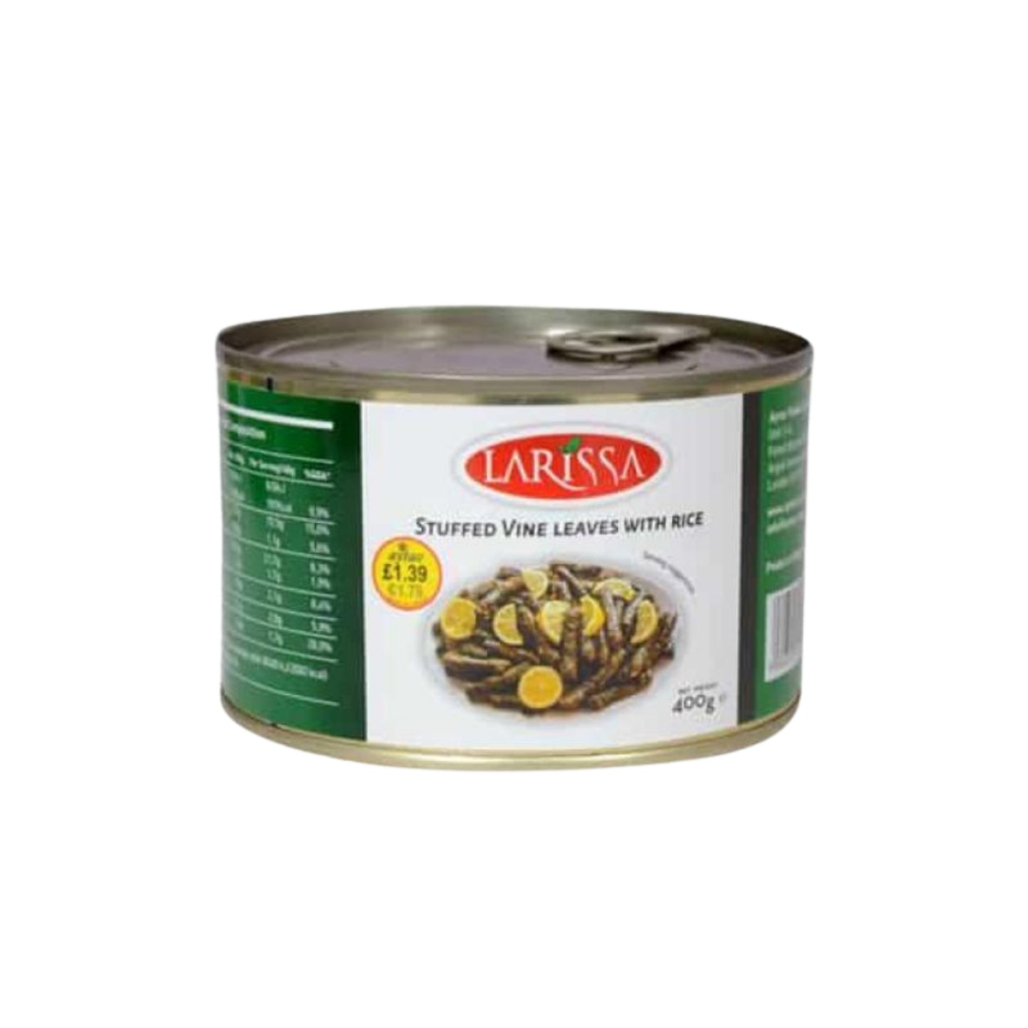 Larissa Vine Leaves Stuffed 400g
