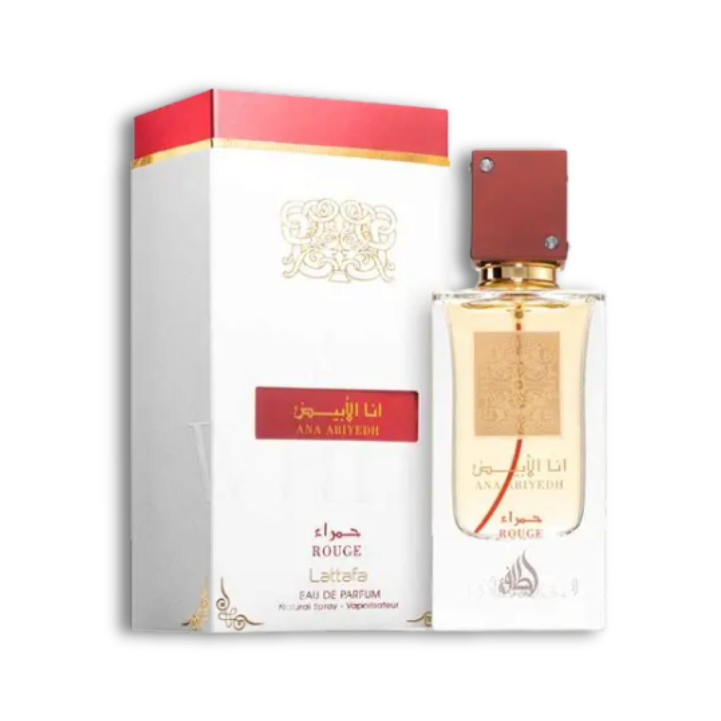 Lattafa Ana Abiyedh Rouge Perfume 60ml