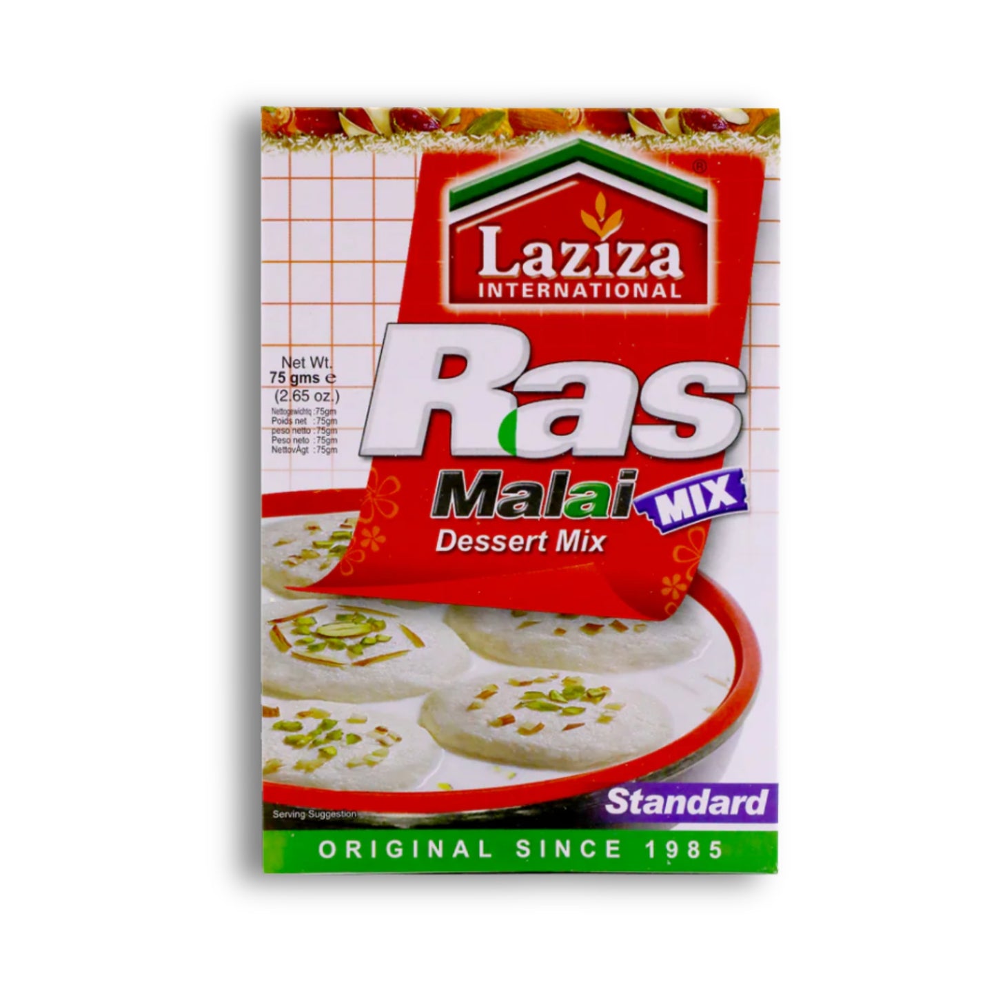 Laziza Rasmalai Standard 75g