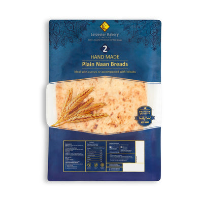 Leicester Plain Naan 2s