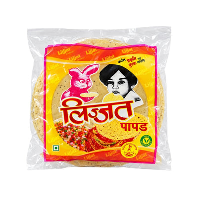 Lijjat Garlic Papad 200g