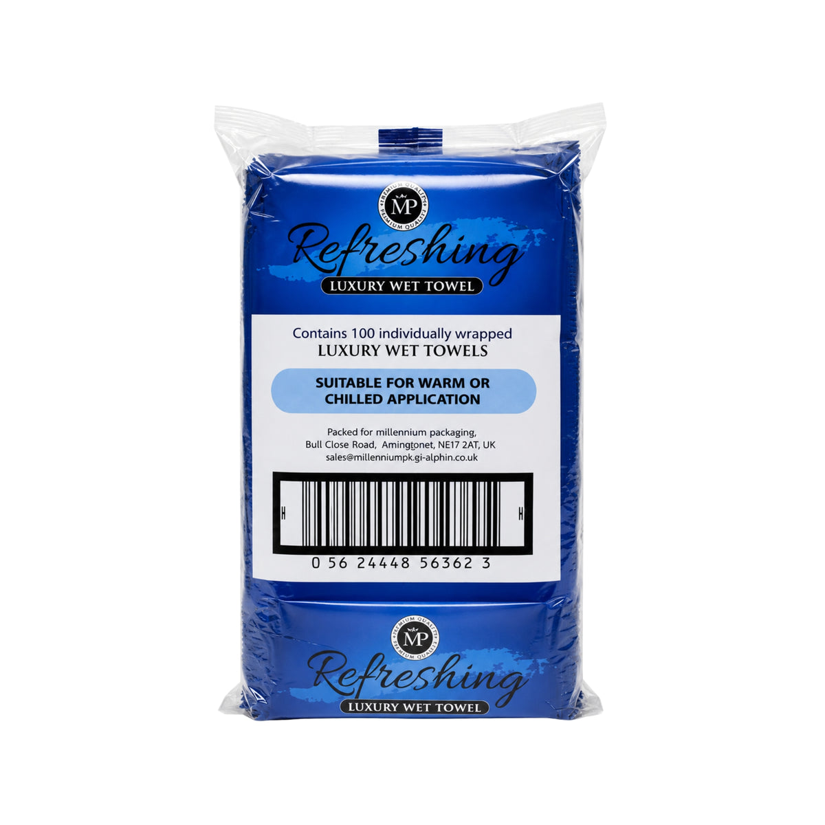 MP Refreshing Luxury Wet Towels 100