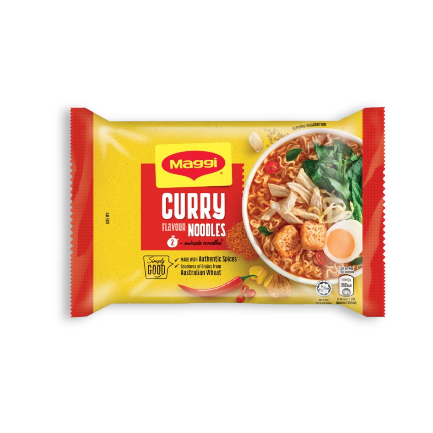 Maggi 2 Minute Curry Flavour 5X79G
