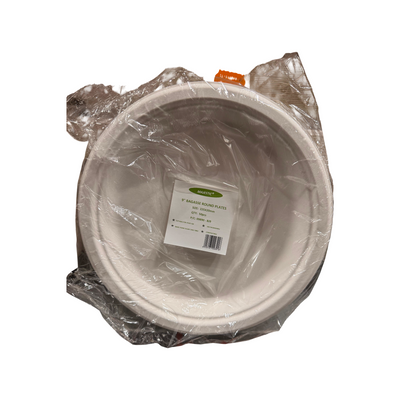 Majestic Bagasse Round Plates 1x50s