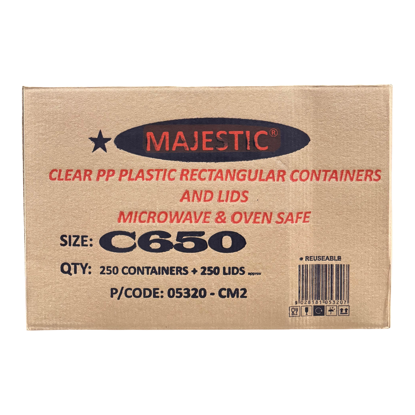 Majestic MW Containers C650 250x650c