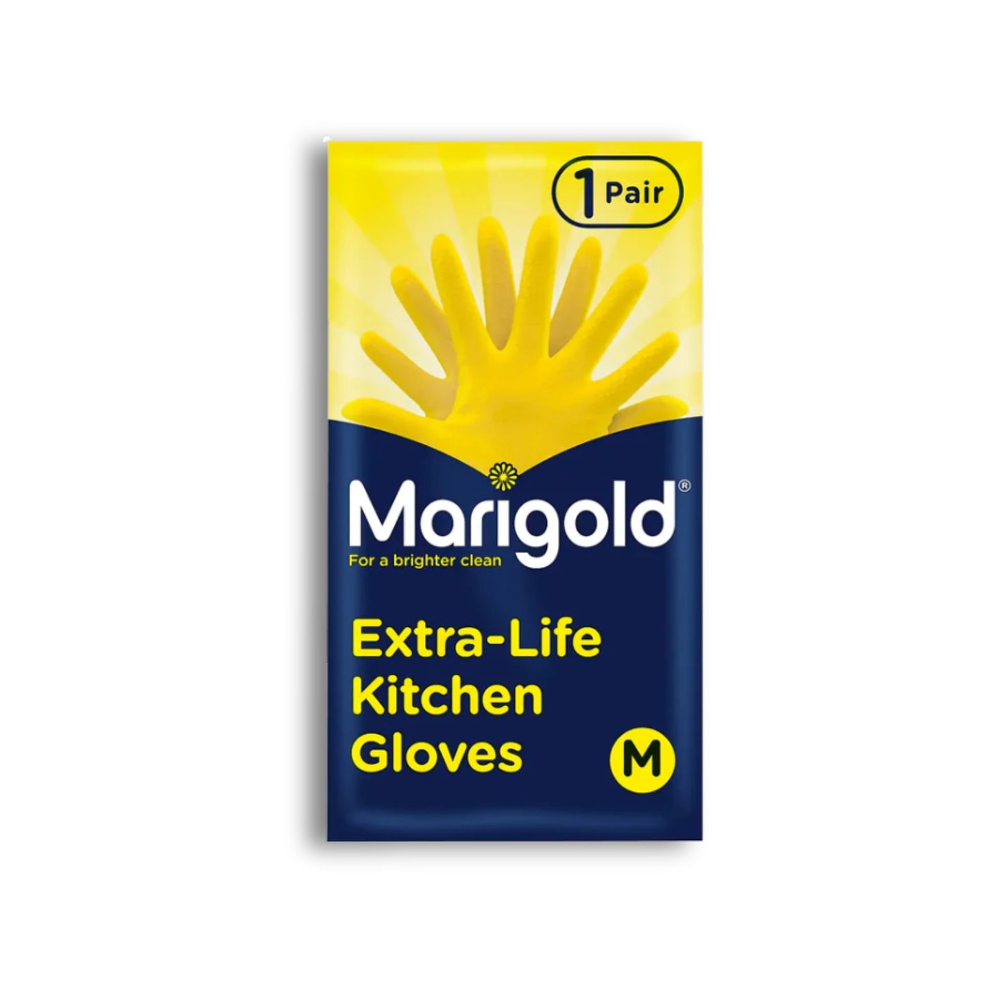 Marigold Yellow Kitchen Gloves Medium