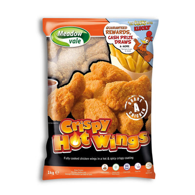 Meadow Vale Crispy Hot Wings 1kg
