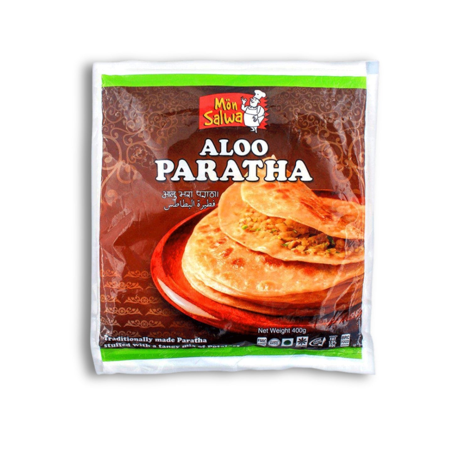 Mon Salwa Aloo Paratha 400g