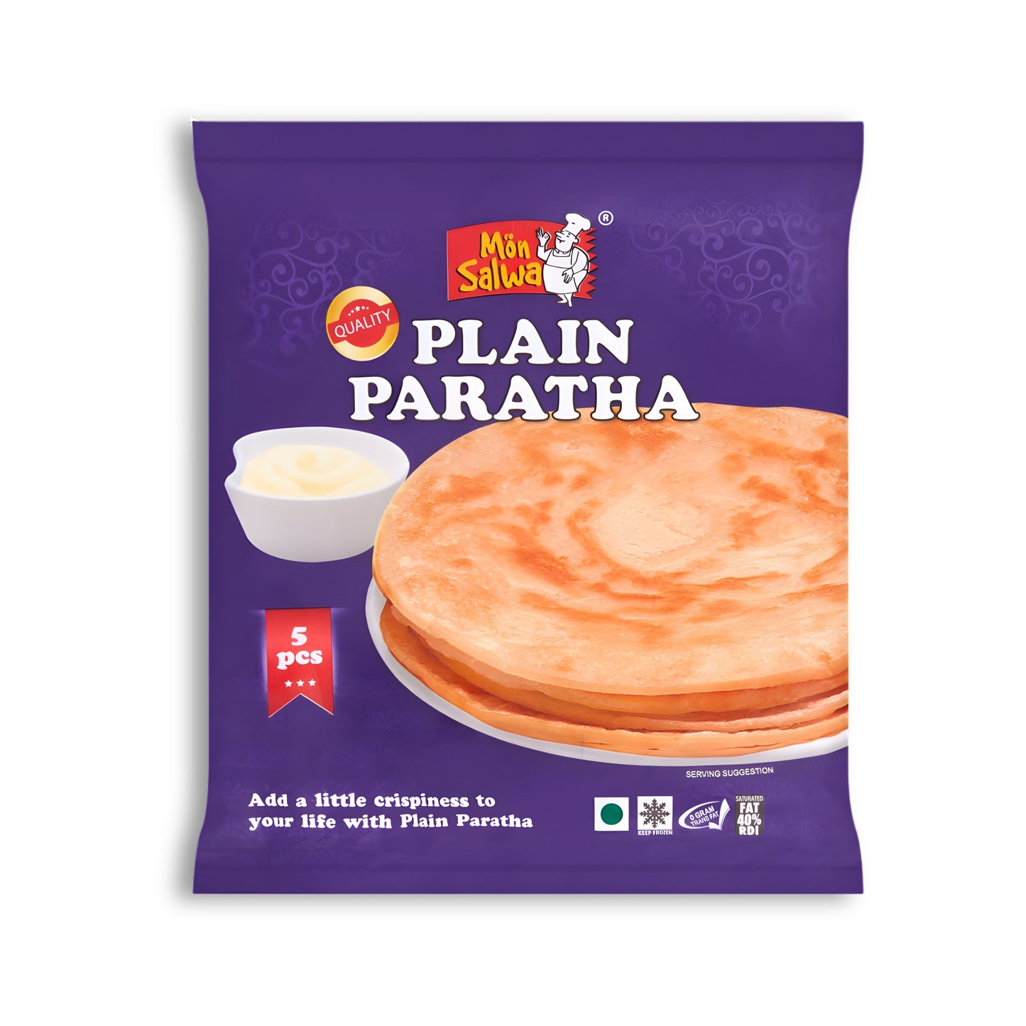 Mon Salwa Plain Paratha 400g