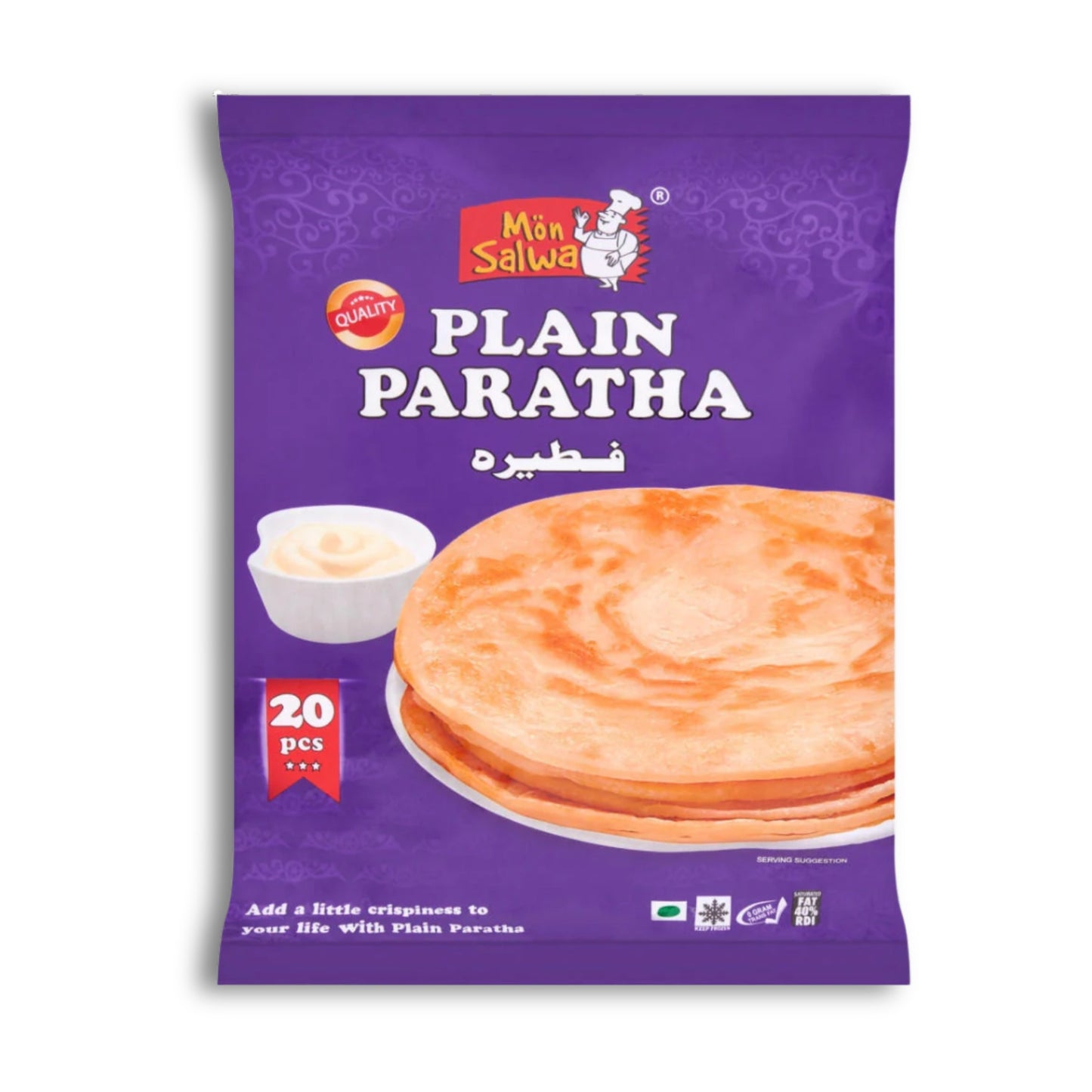 Mon Salwa Plain Paratha Family 1600g