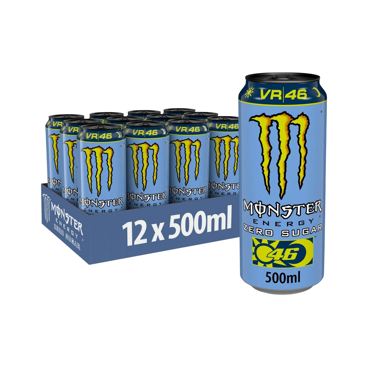 Monster Rossi Zero Can 12X500ML