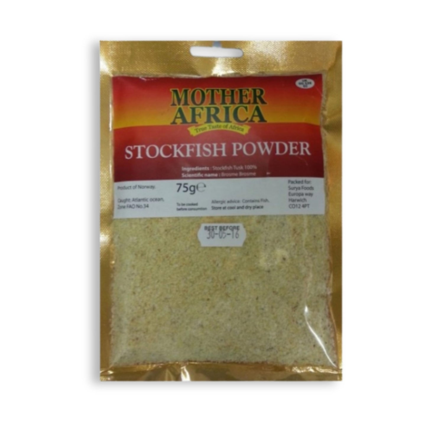 Mother Africa Stockfish Powder 75G