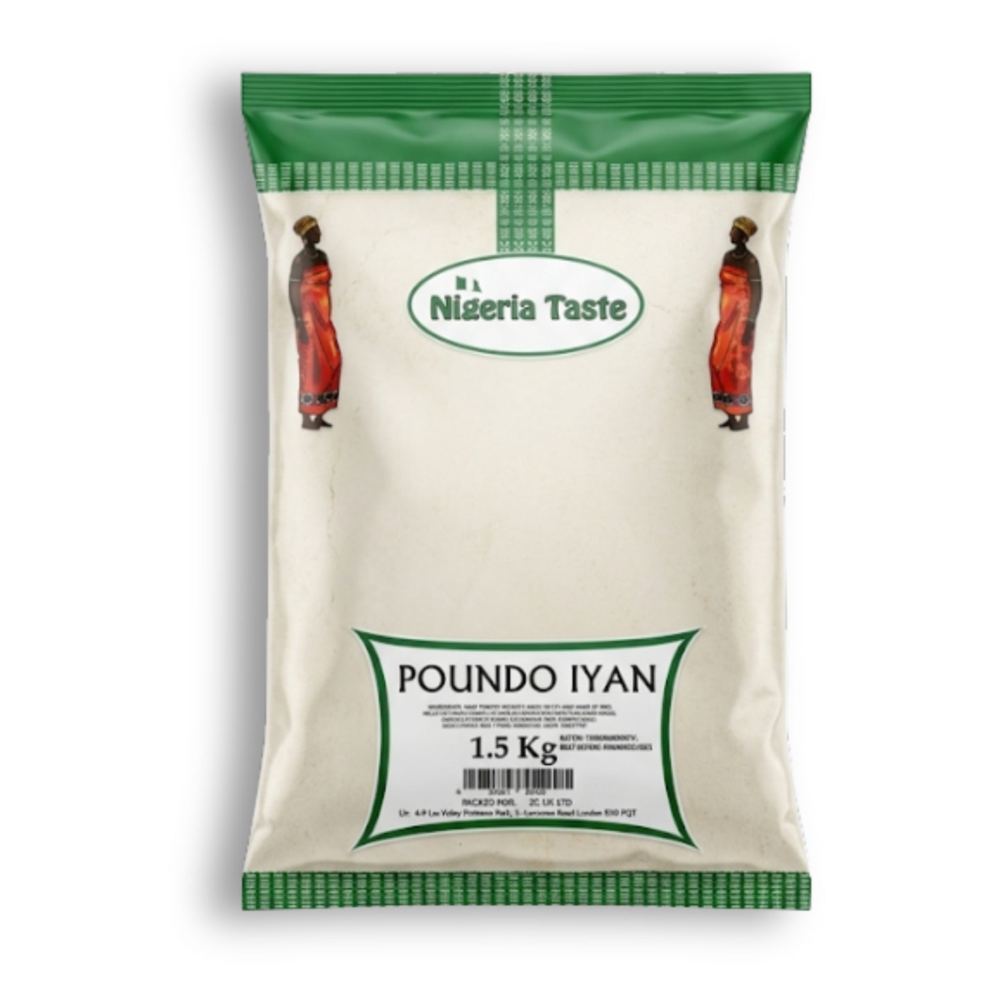 Nigeria Taste Pounded Yam Iyan Flour 1.5kg