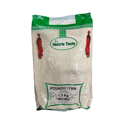 Nigeria Taste Pounded Yam Iyan Flour 1.5g