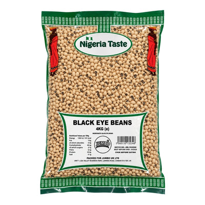 Nigerian Taste Black Eye Beans 4kg