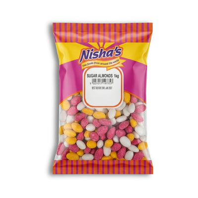 Nisha Sugared Almonds 1kg