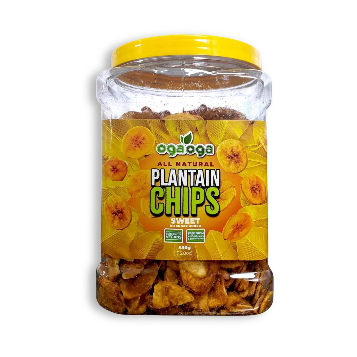 Oga Oga Plantain Crisps Chilli Lime (Purple) 450G