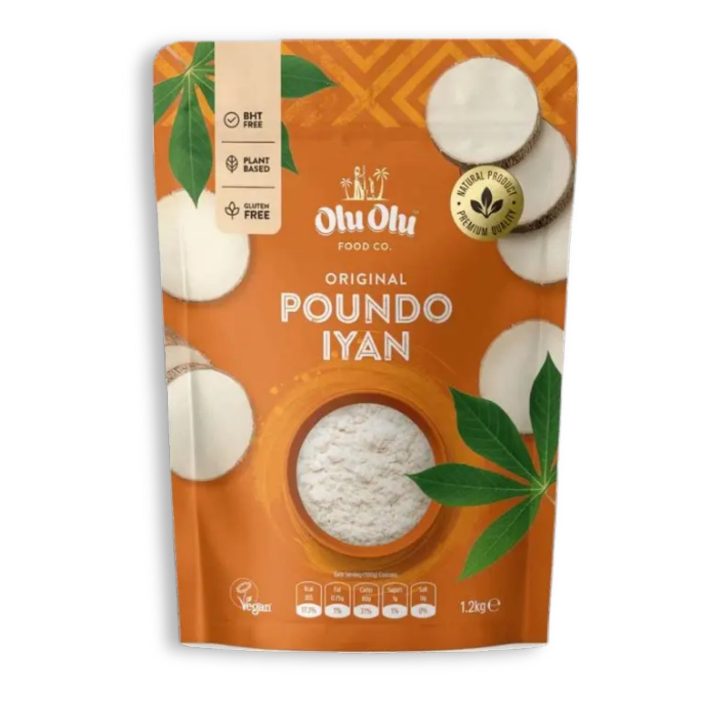 Olu Olu Pounded Yam 1.2kg