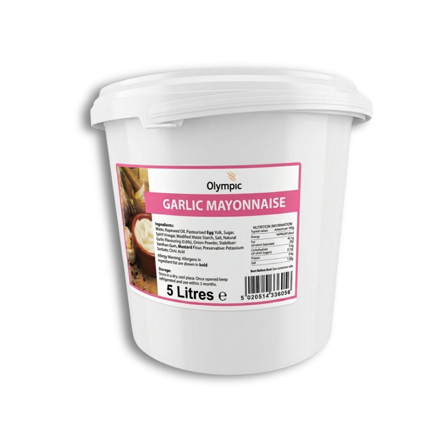 Olympic Garlic Mayonnaise 5L