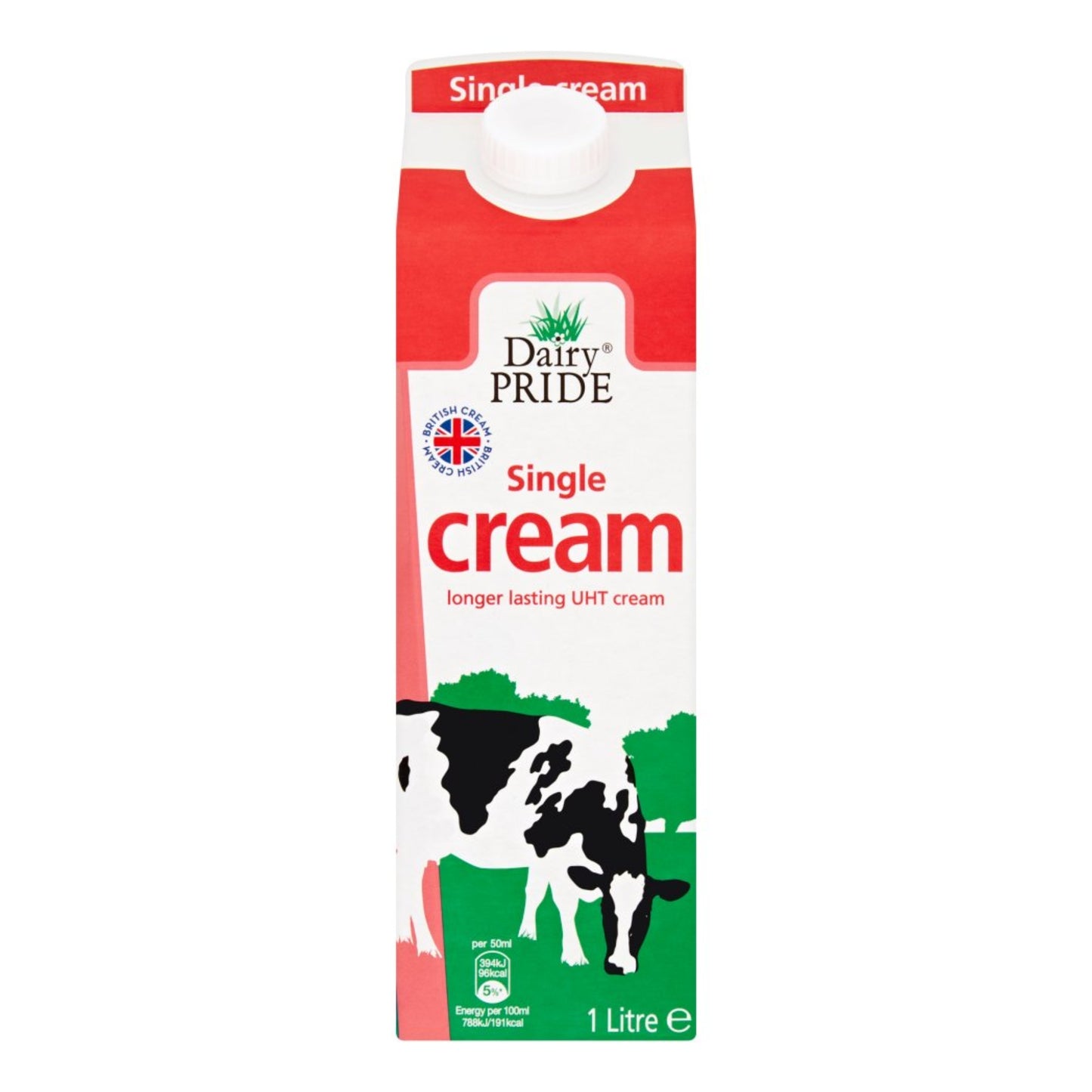 Pride Dairy Single Cream 1l