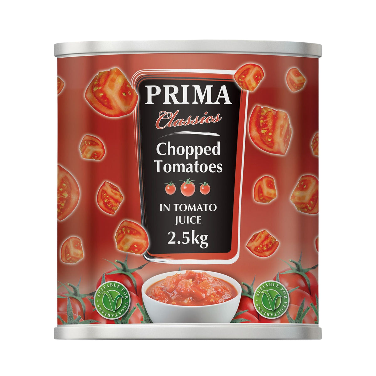 Prima Chopped Tomatoes 2.5kg