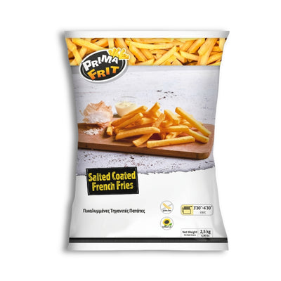 Prima Frit Salted Coated Chips 2.5kg