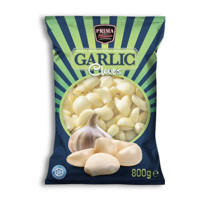 Prima Frozen Garlic Cloves 800g
