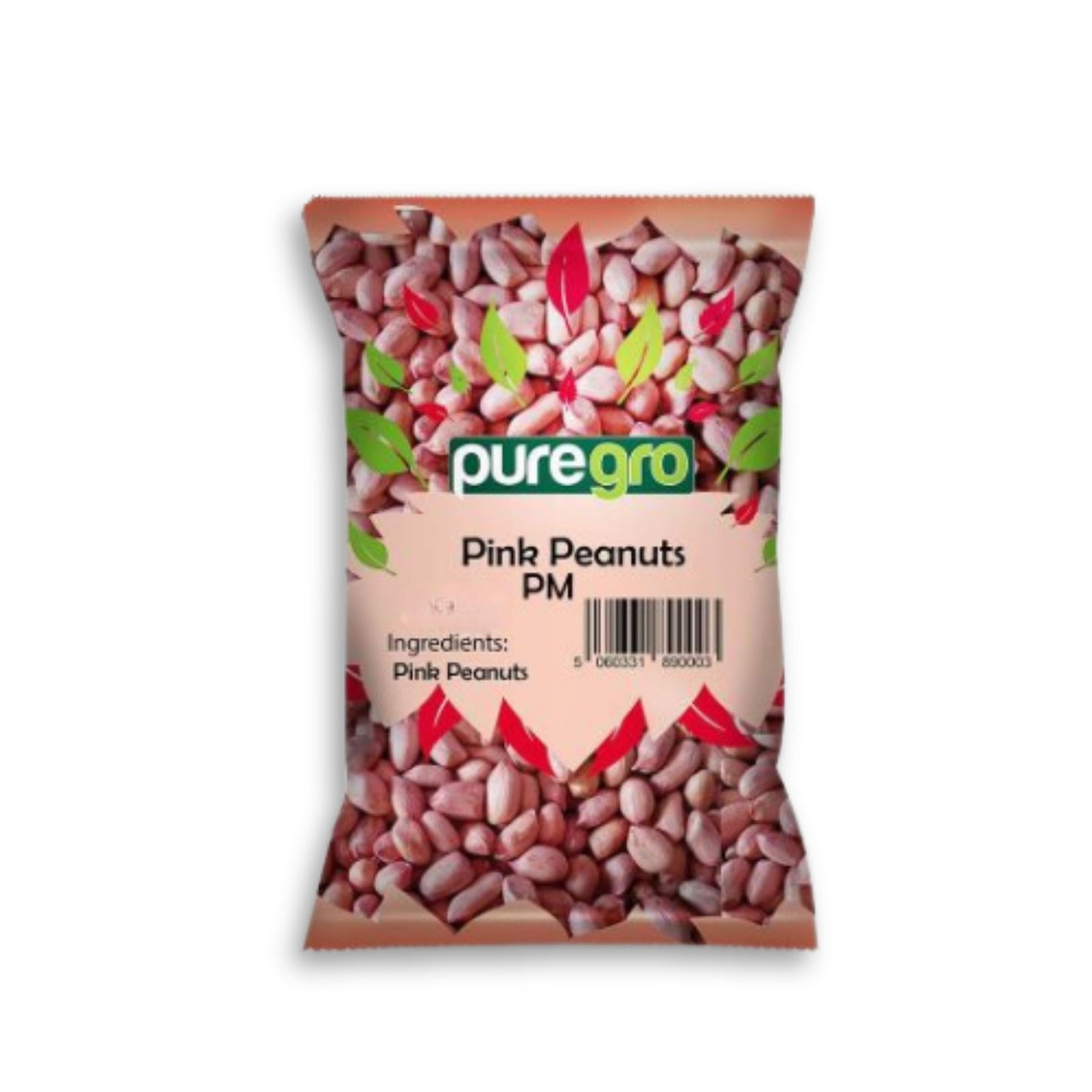 Puregro Roasted Peanuts 500G