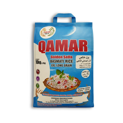 Qamar Golden Sella Rice XXL Grain 10kg