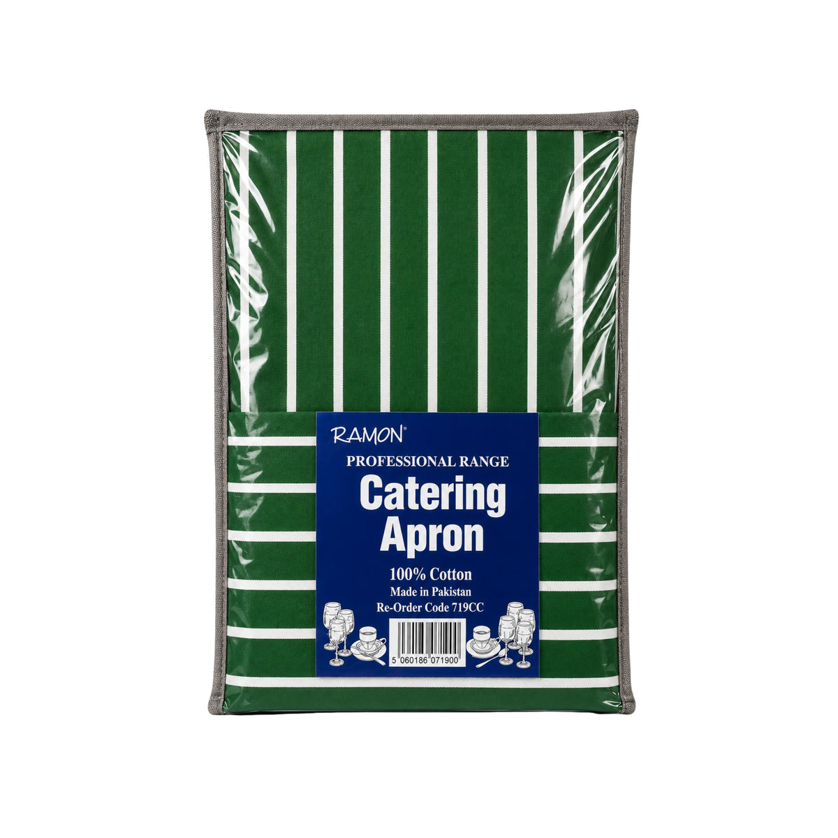 Ramon Catering Apron Green Single