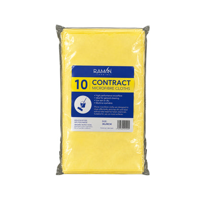Ramon Microfibere Yellow Cloths 1x10s