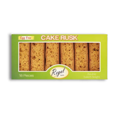Regal Cake Rusks Egg Free Pack