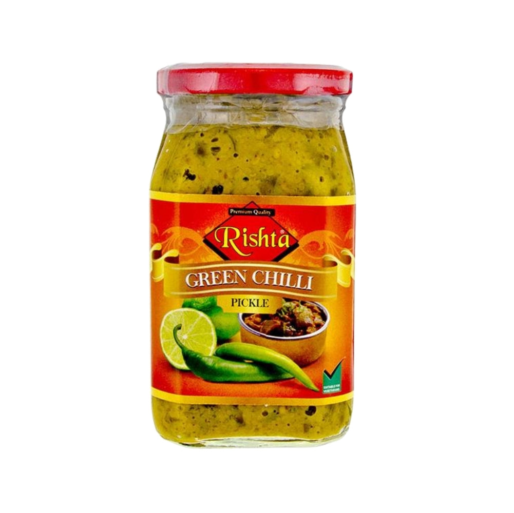 Rishta Green Chilli Pickle 400g