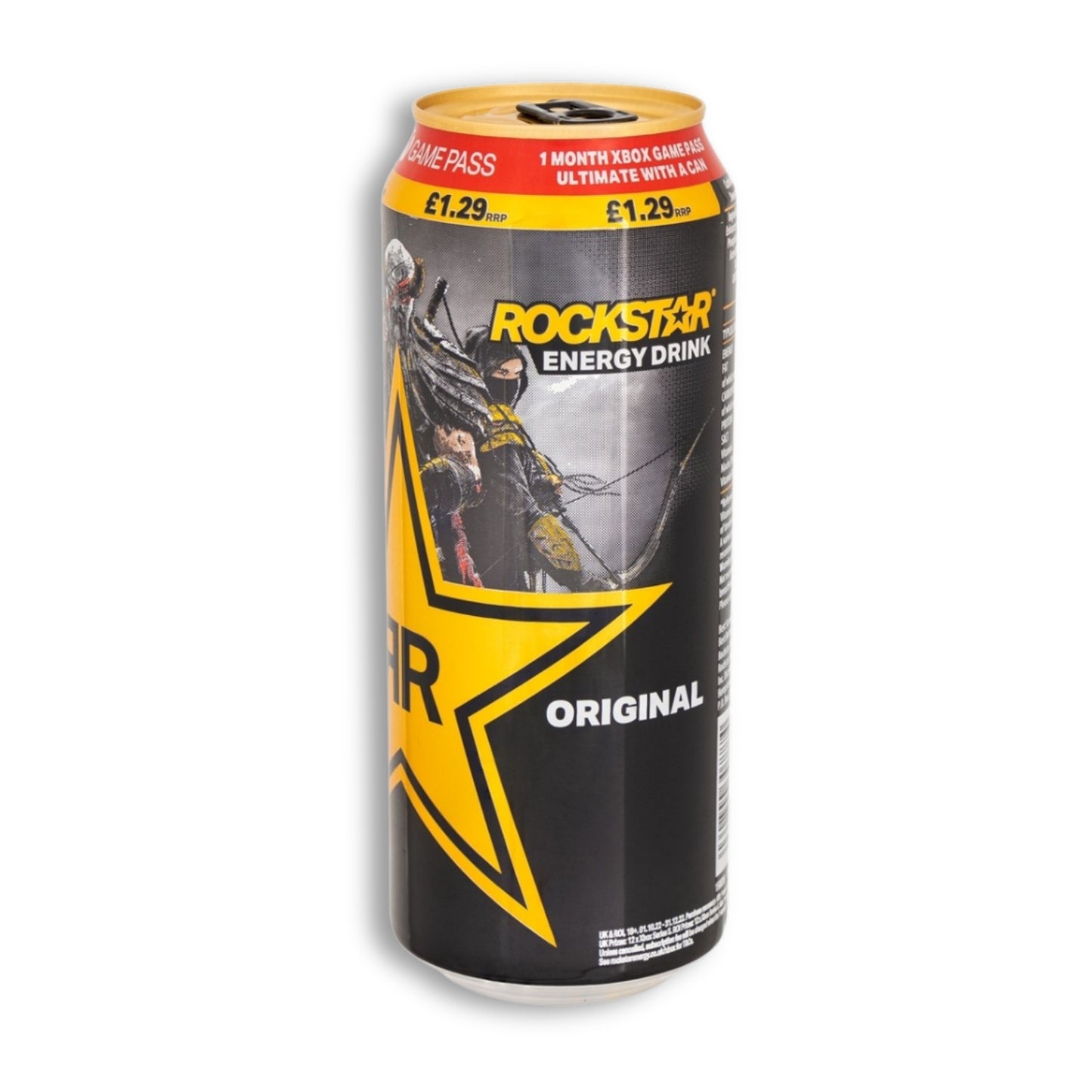 Rockstar Original Can £1.29 12×500ml