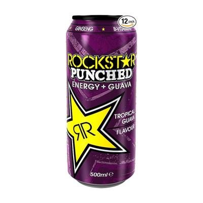 Rockstar Punched Tropical Guava (Can) 12×500ml