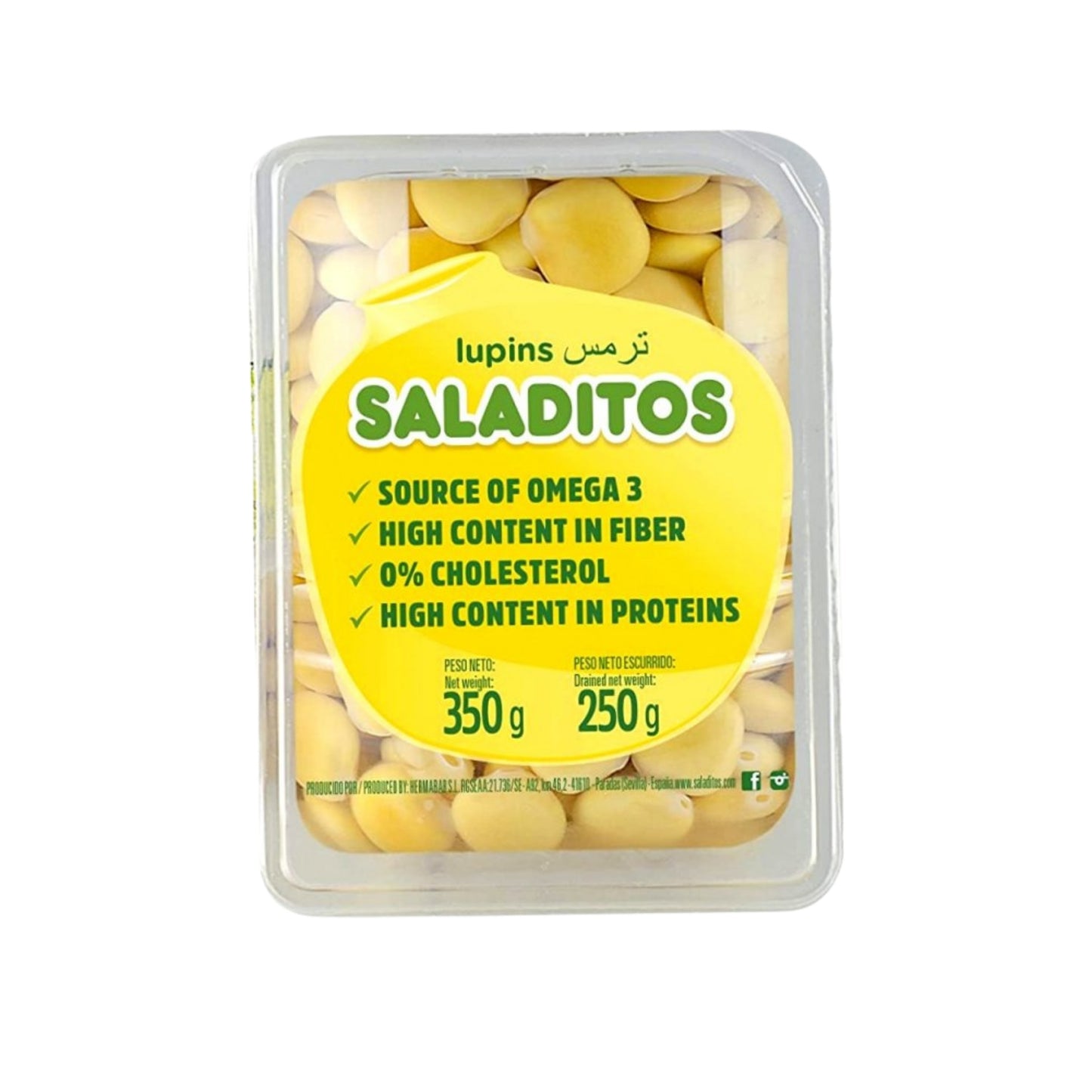 Saladitos Lupines Super Vacuum Pack 350g