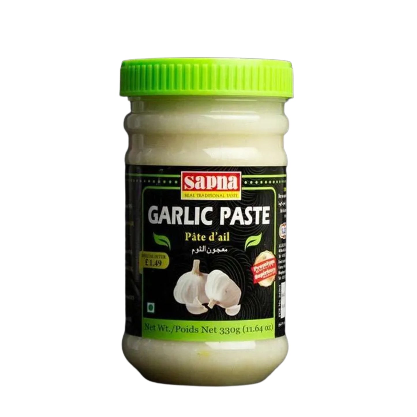 Sapna Garlic paste 330g
