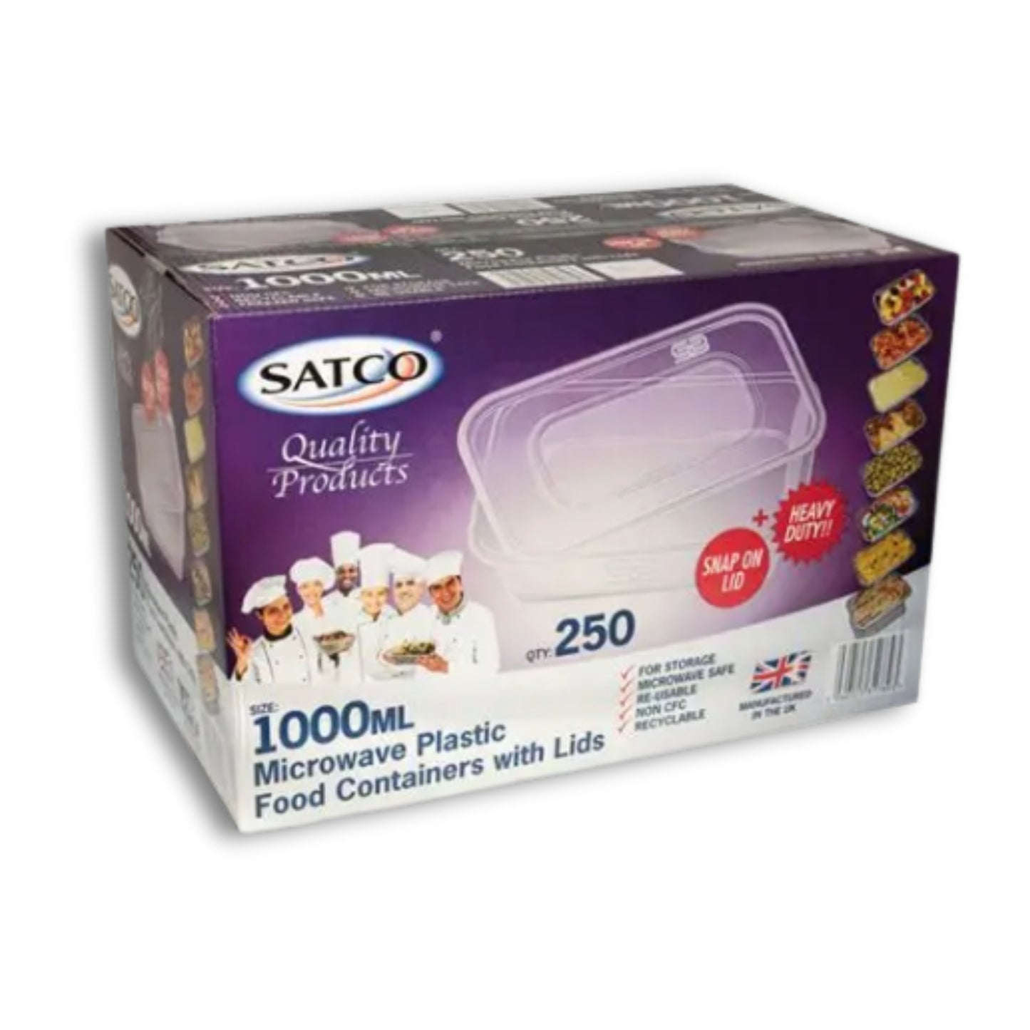 Satco 1000ml Containers