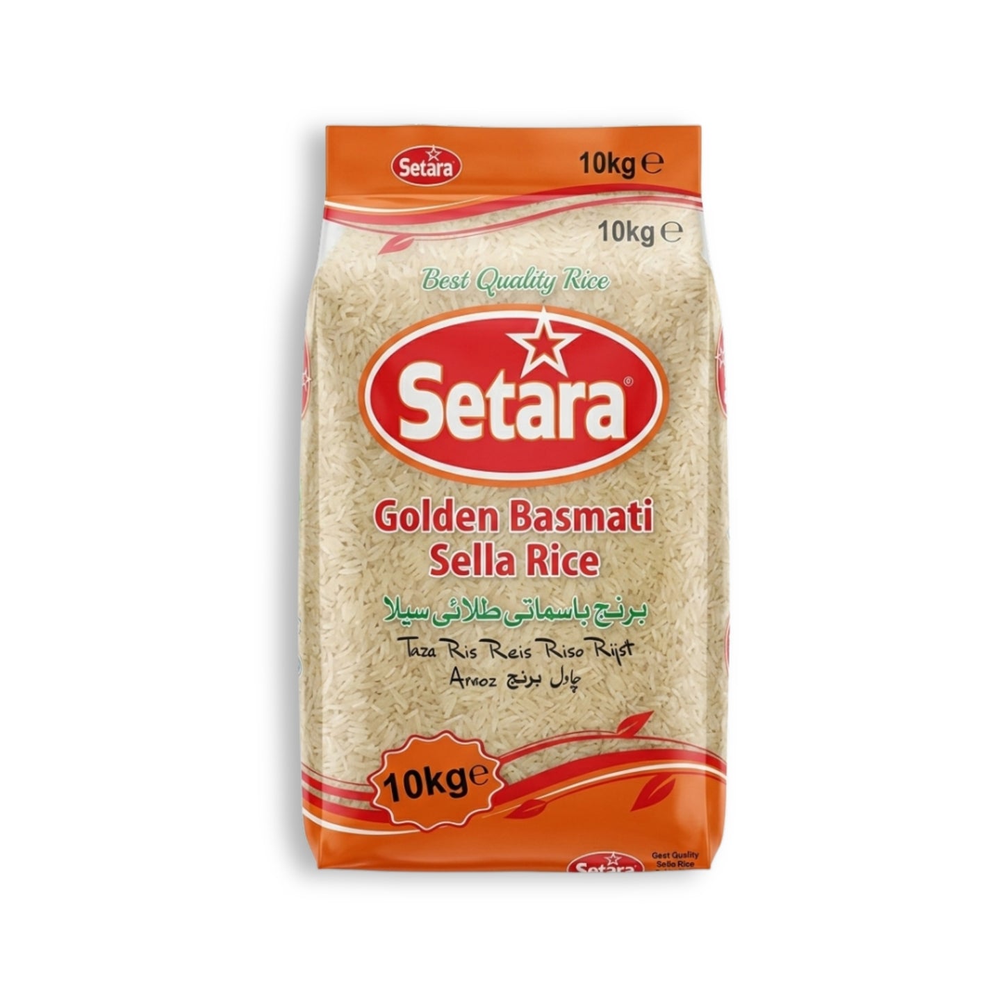 Setara Golden Basmati Sella Rice 10kg