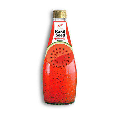 Shama Basil Seed Drink Watermelon Bottle 290ml