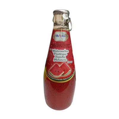 Shama Basil Seed Drink Watermelon Bottle 290ml