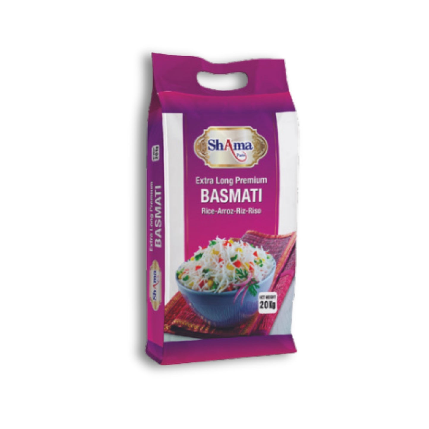 Shama Extra Long Basmati Rice 20kg
