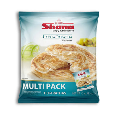Shana Wholemeal Lacha Paratha 1.2kg