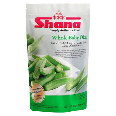 Shana Whole Baby Okra 300g