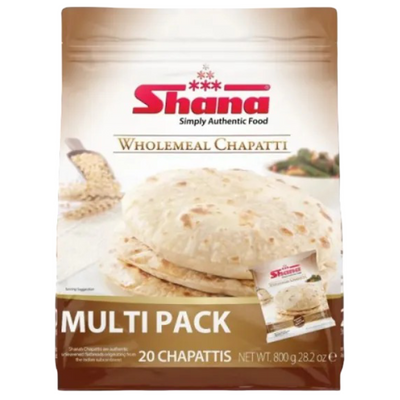 Shana Wholemeal Chapatti 800g
